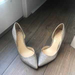 Jessica Simpson gold stiletto size 10/M